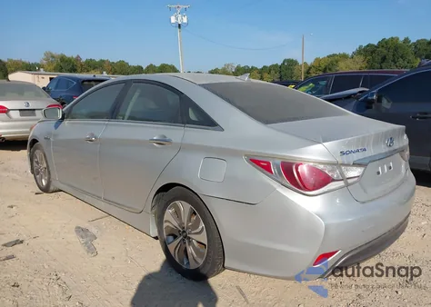 2013 Hyundai Sonata Hybrid Limited из США, поврежденный, VIN KMHEC4A42DA079561